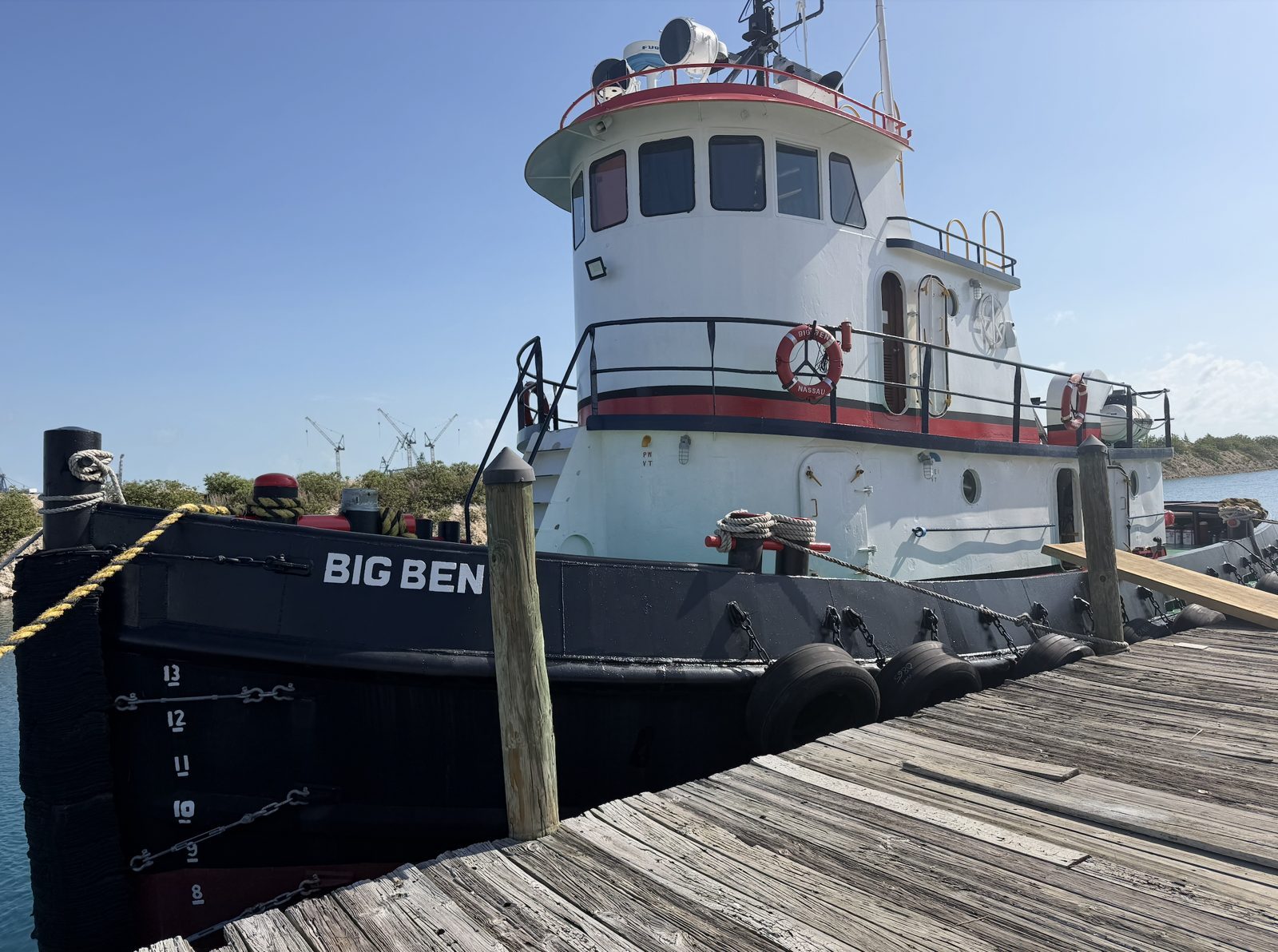 Big Ben, steel tug