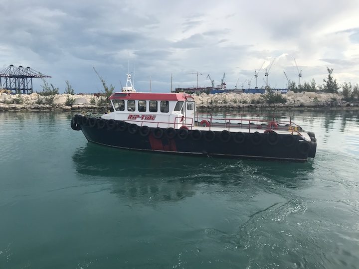 Rip Tide, steel crew boat